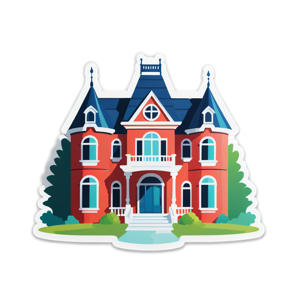 Mansion Sticker Ideas