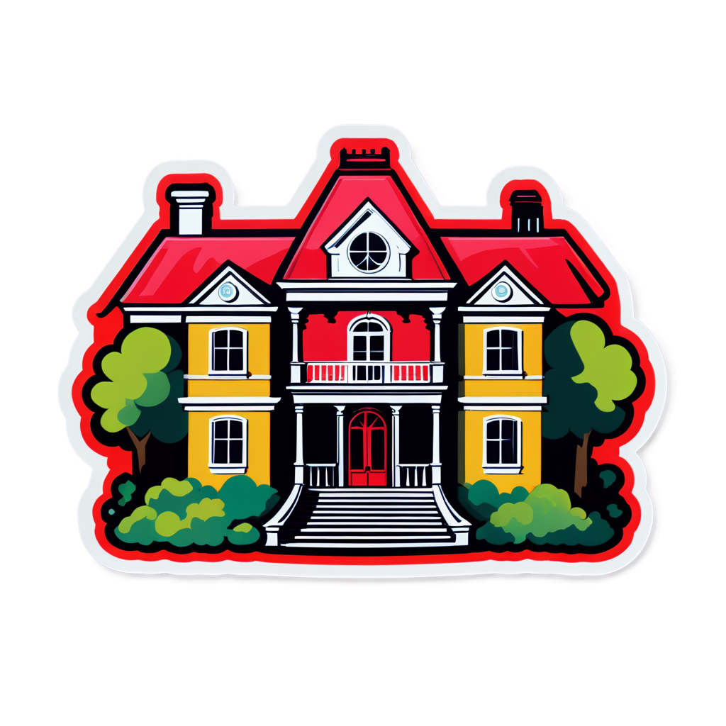 Mansion Sticker Ideas