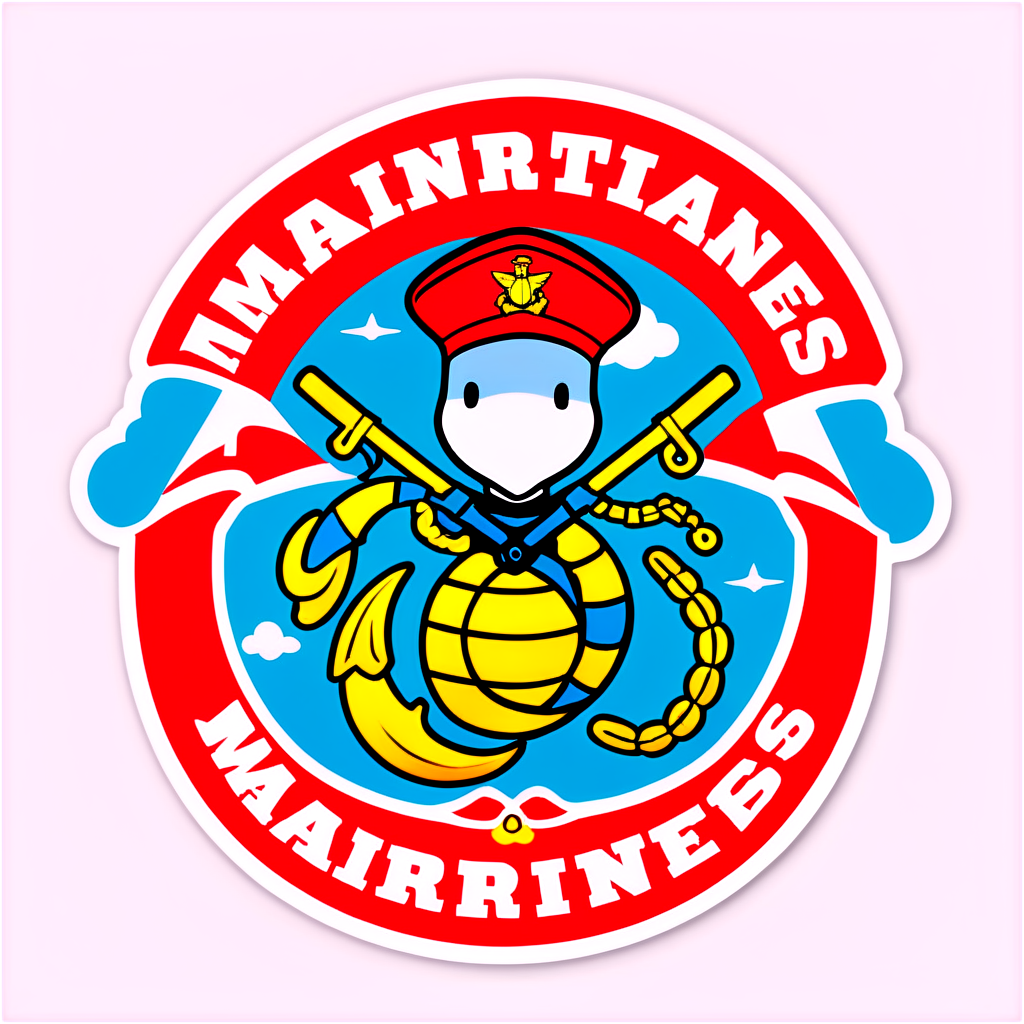 Marines Sticker Ideas