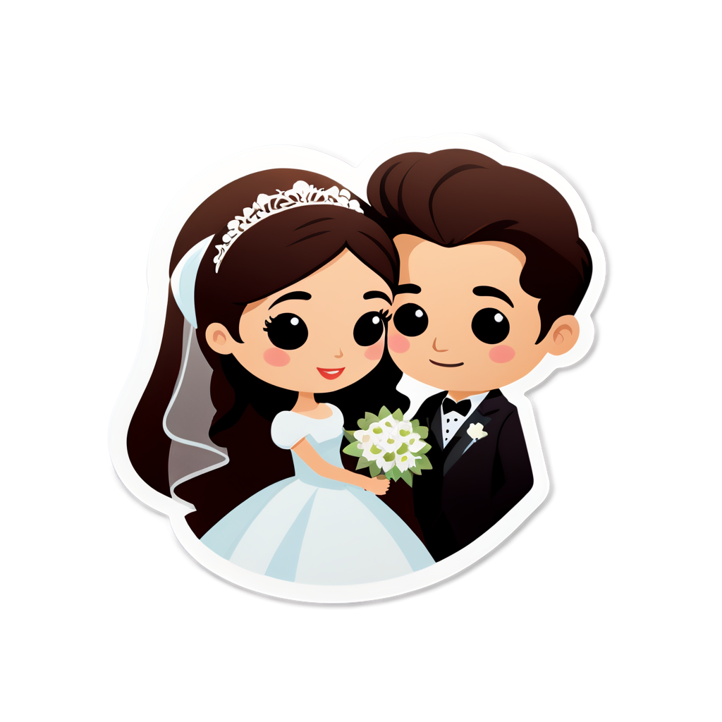 Marriage Sticker Ideas