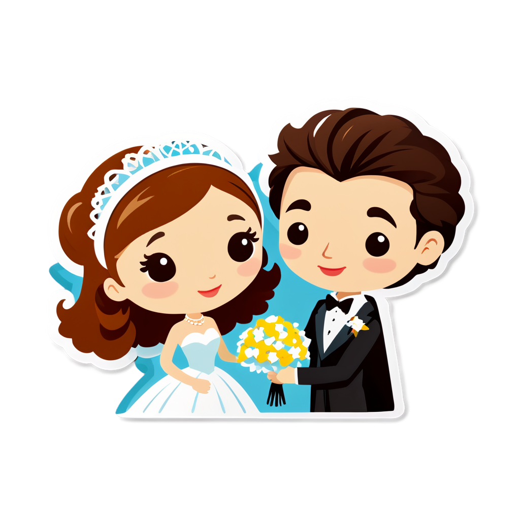 Marriage Sticker Ideas