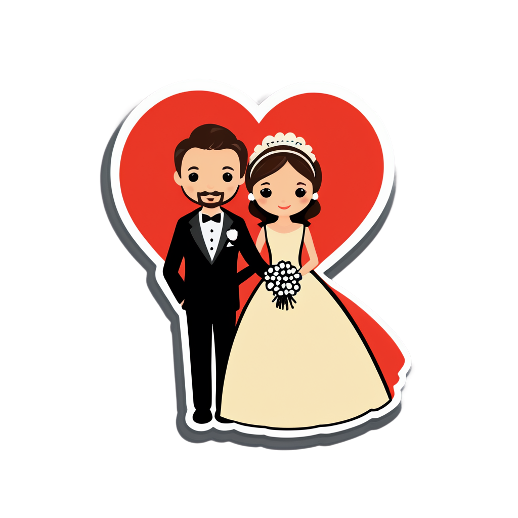 Marriage Sticker Kit