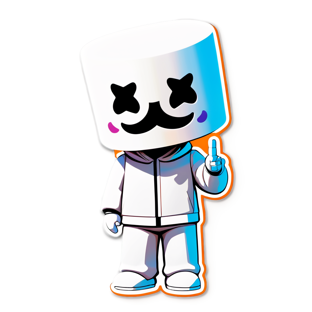 Marshmello Sticker Collection