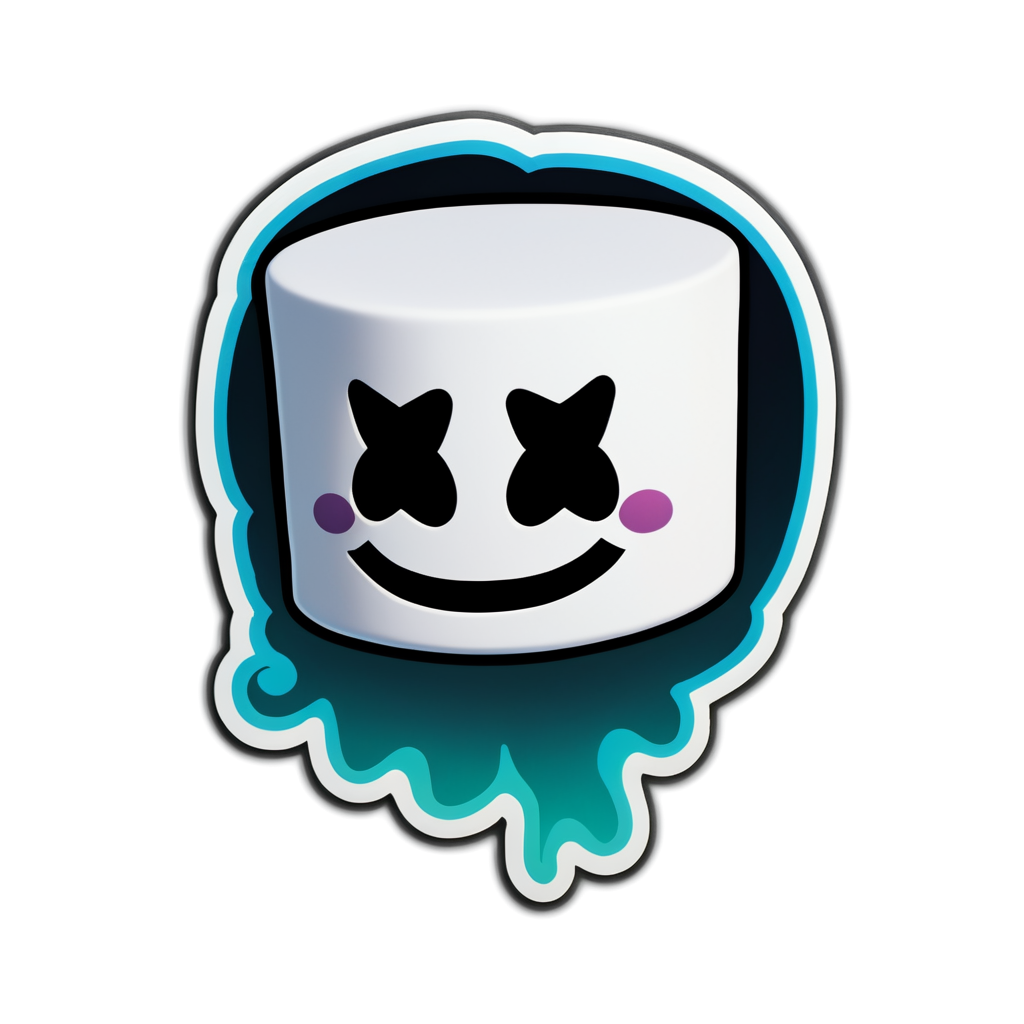 Marshmello Sticker Kit