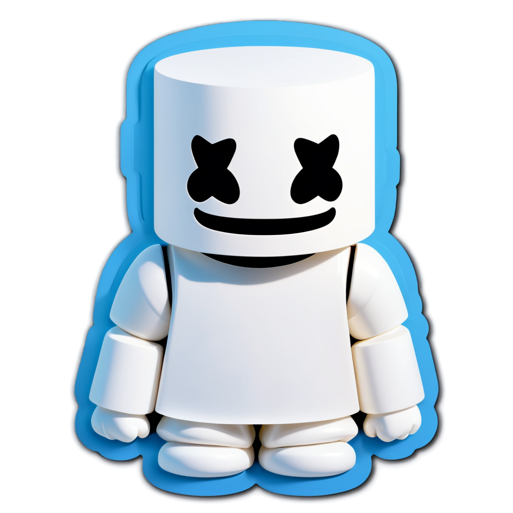 Marshmello Sticker Kit