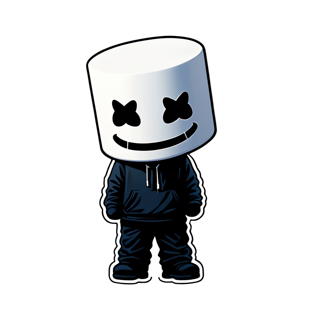 Marshmello Sticker Kit