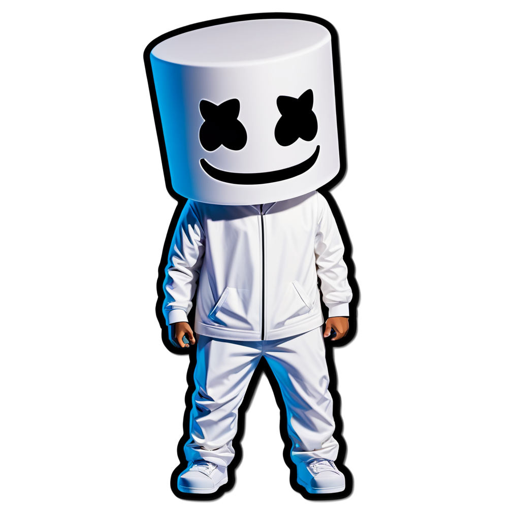 Marshmello Sticker Kit