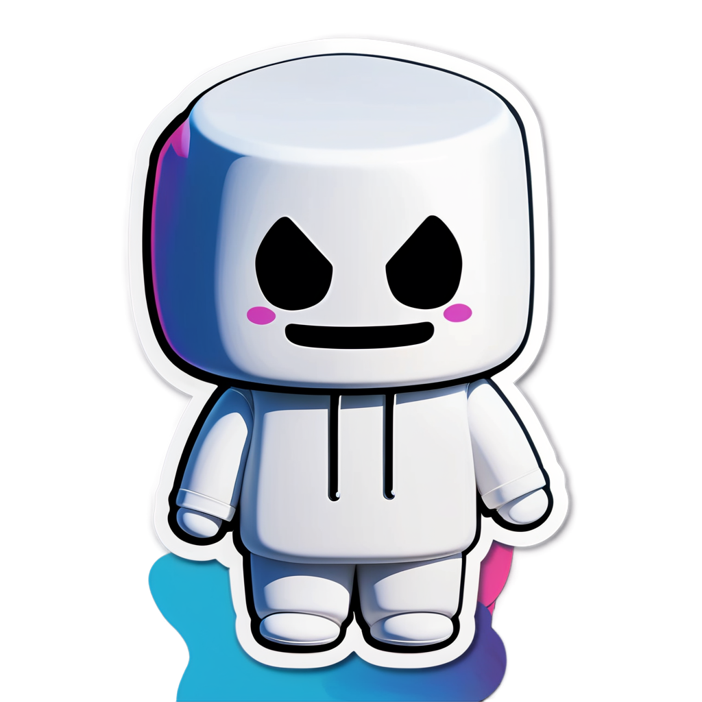 Marshmello Sticker Ideas