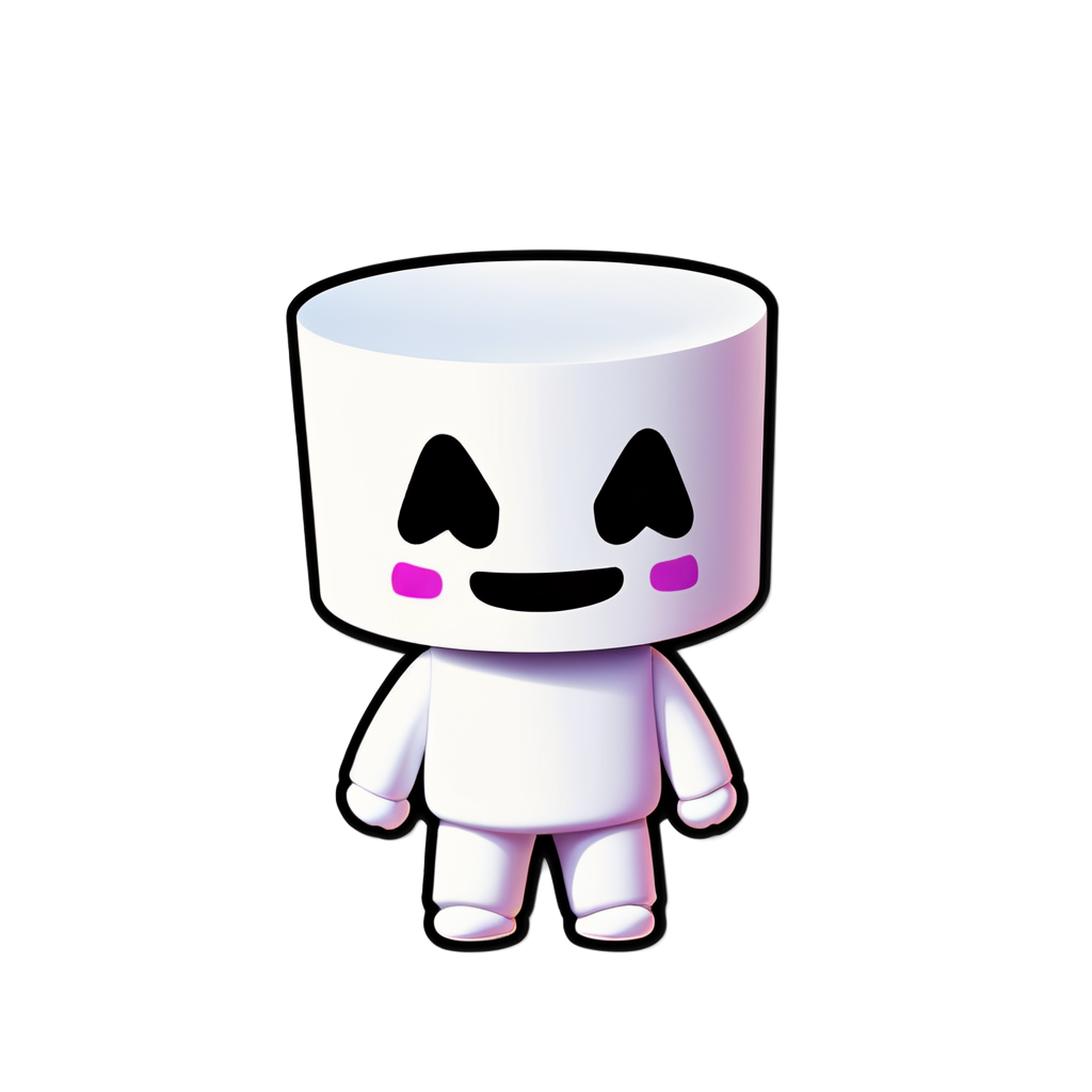 Marshmello Sticker Ideas