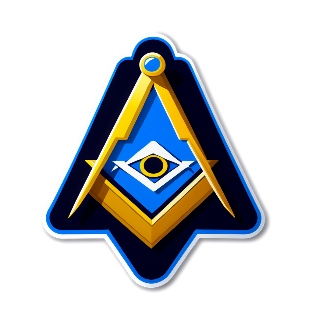 Cute Masonic Sticker