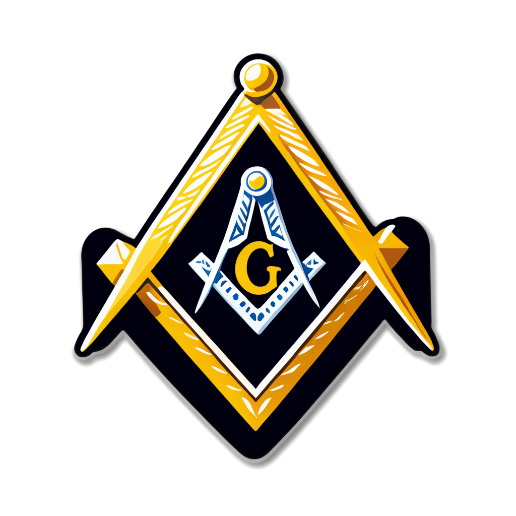 Cute Masonic Sticker