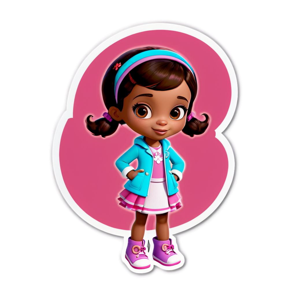 Cute Mcstuffins Sticker