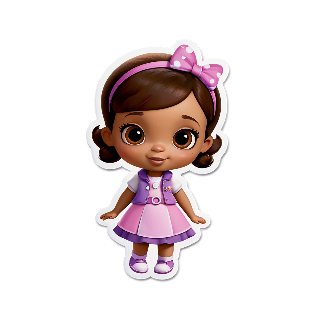 Cute Mcstuffins Sticker