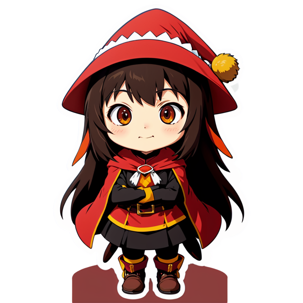 Megumin Sticker Ideas