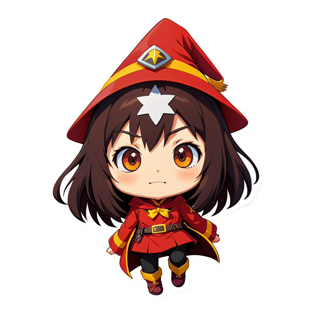 Megumin Sticker Ideas