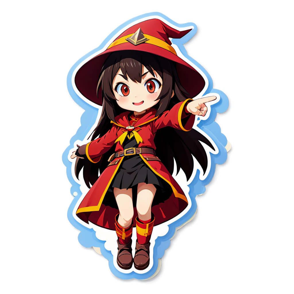 Cute Megumin Sticker