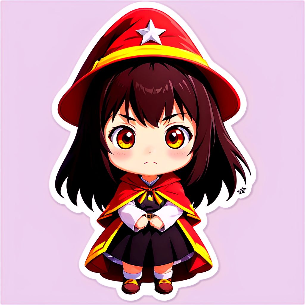 Cute Megumin Sticker