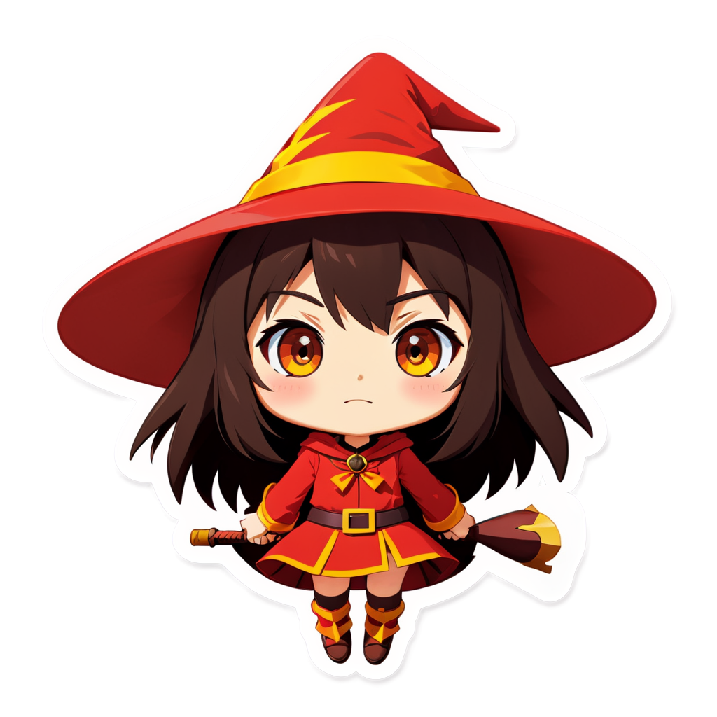 Cute Megumin Sticker