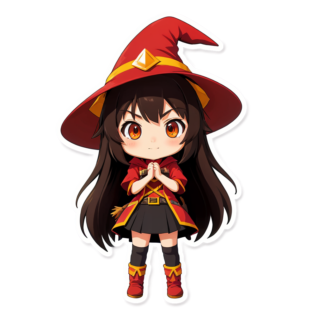 Cute Megumin Sticker