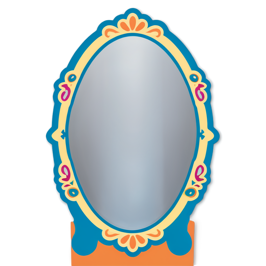 Cute Mirrors Sticker