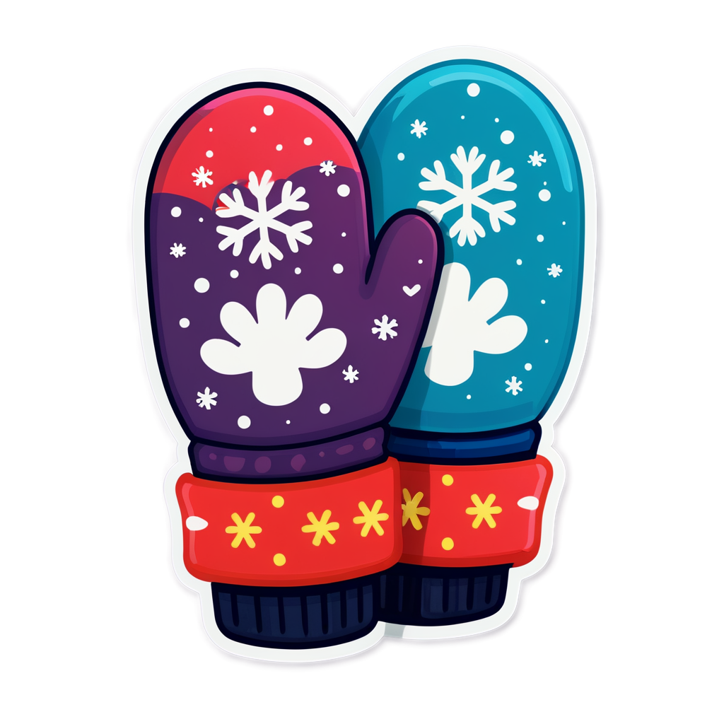 Mittens Sticker Ideas