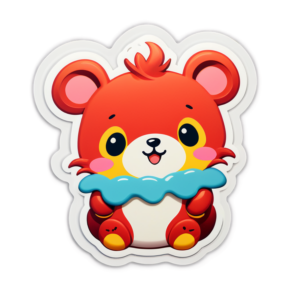 Cute Mold Sticker