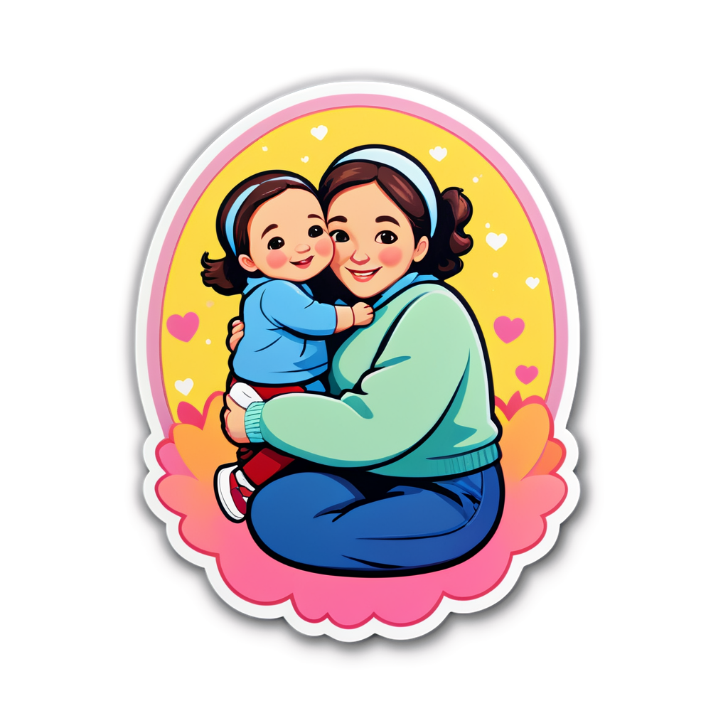 Cute Moms Sticker