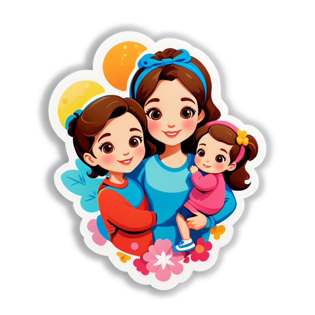 Cute Moms Sticker