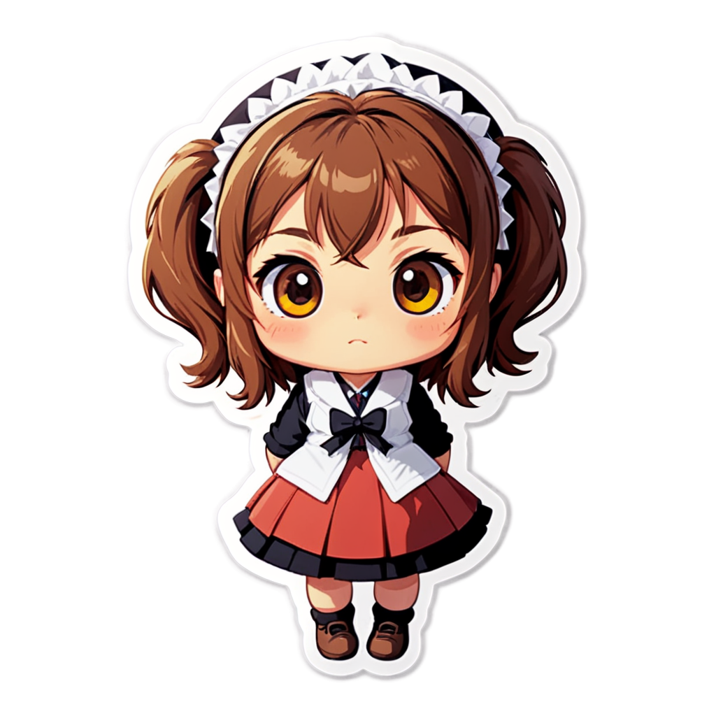 Cute Monika Sticker