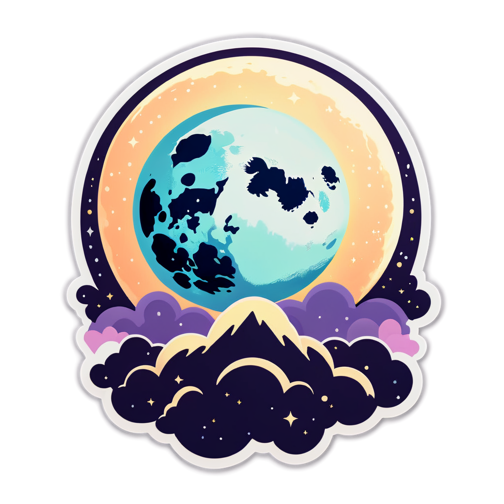 Moonrise Sticker Ideas