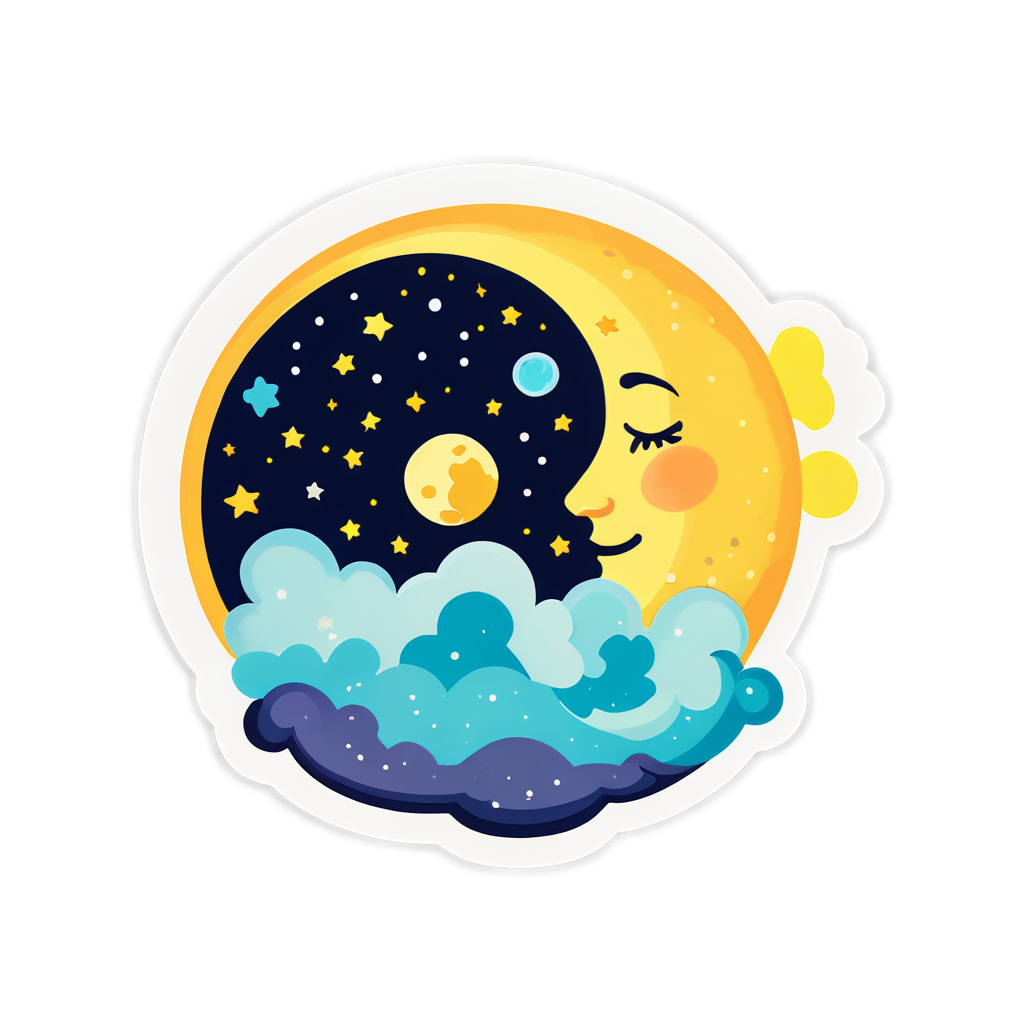 Moonrise Sticker Ideas