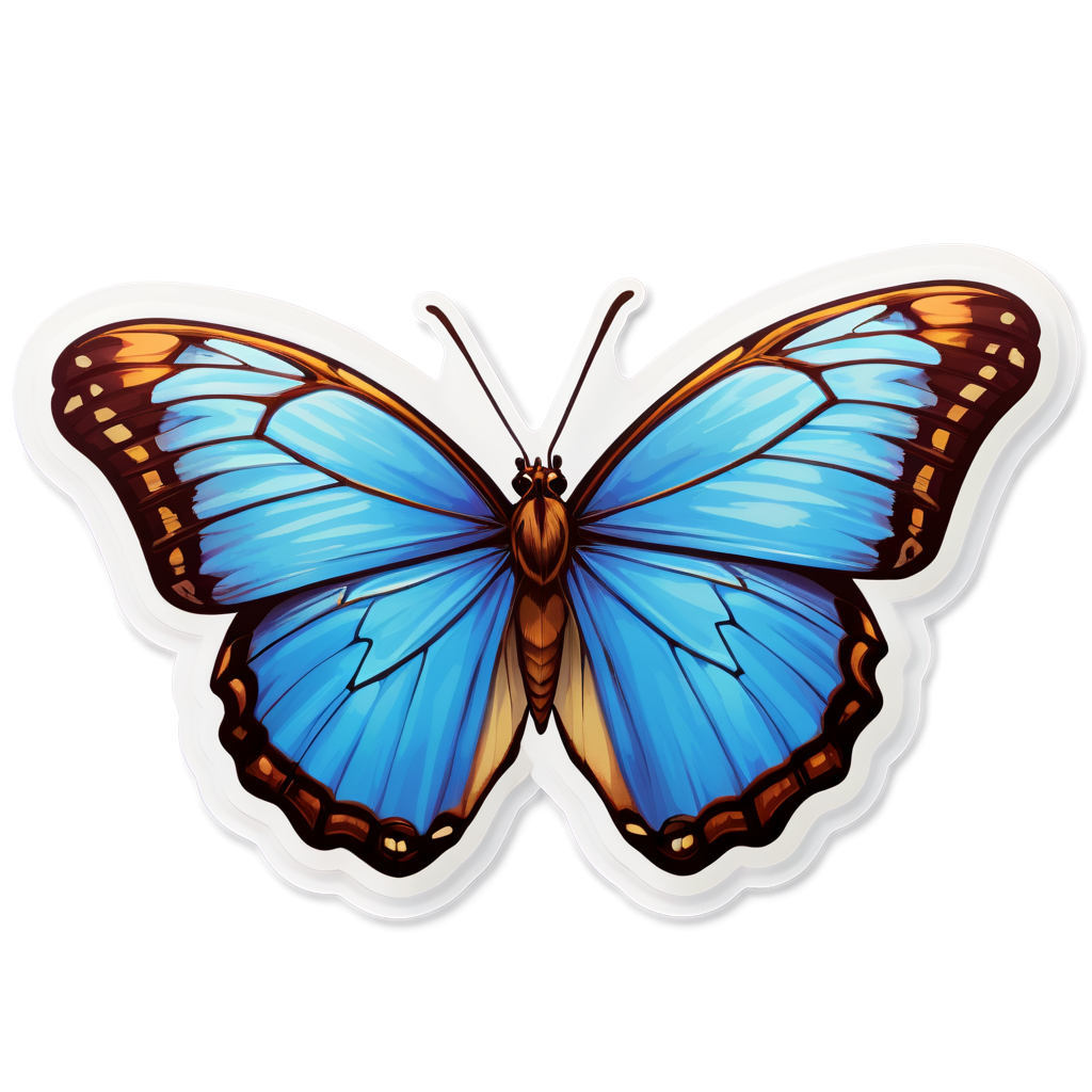 Morpho Sticker Kit