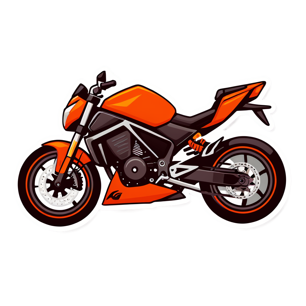 Motorbike Sticker Collection