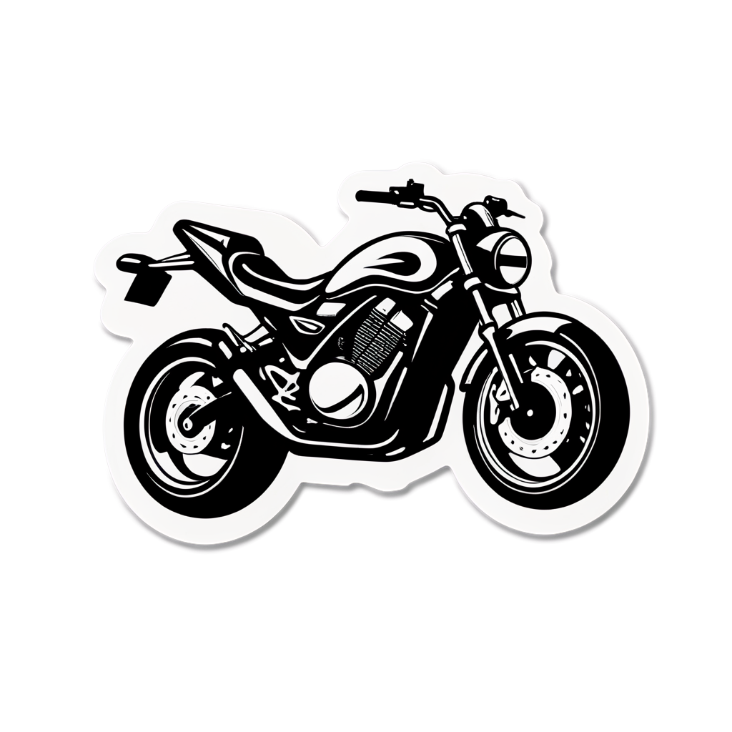 Motorbike Sticker Collection