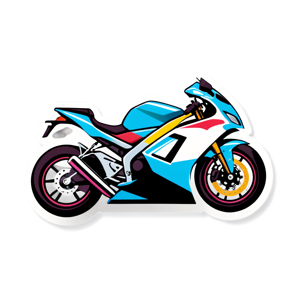 Motorrad Sticker Kit