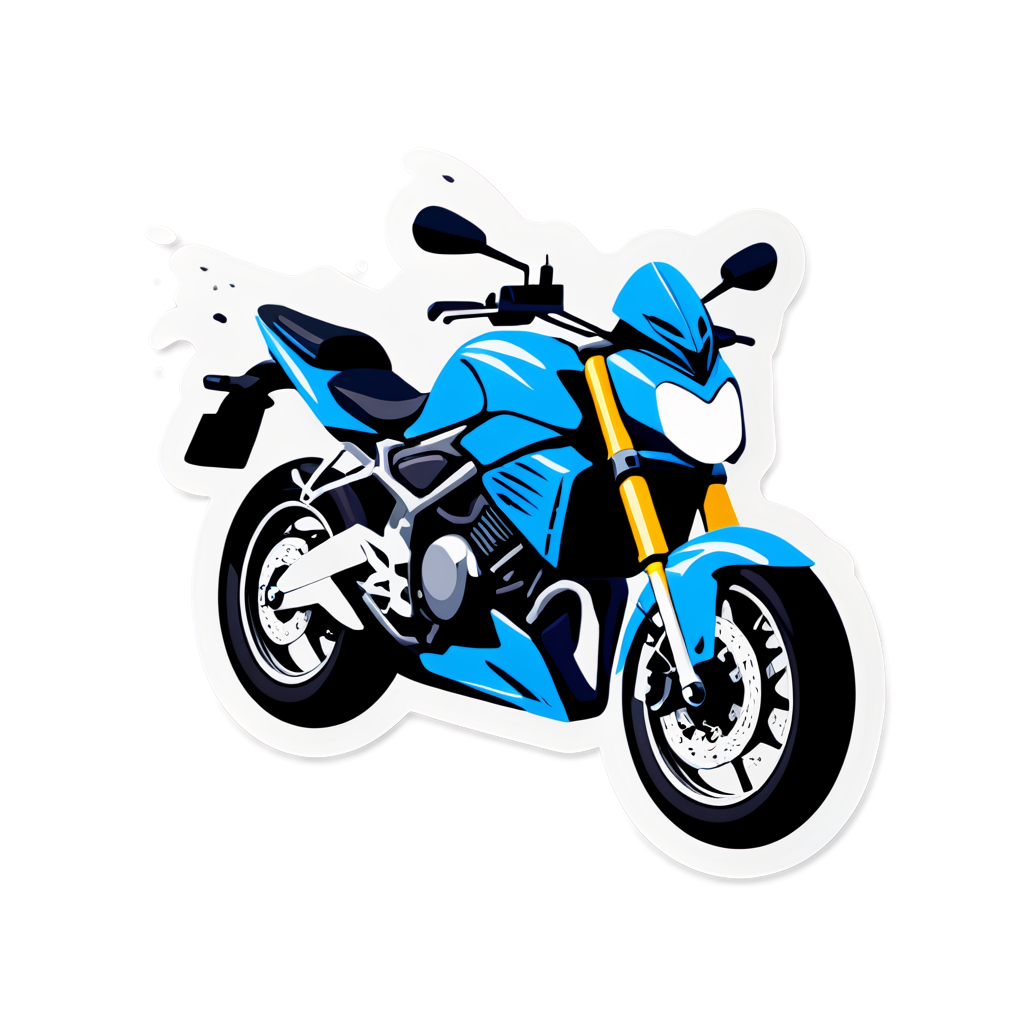 Motorrad Sticker Kit