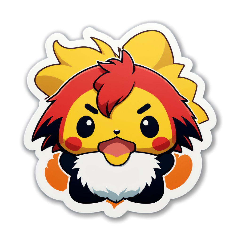 Cute Mugen Sticker