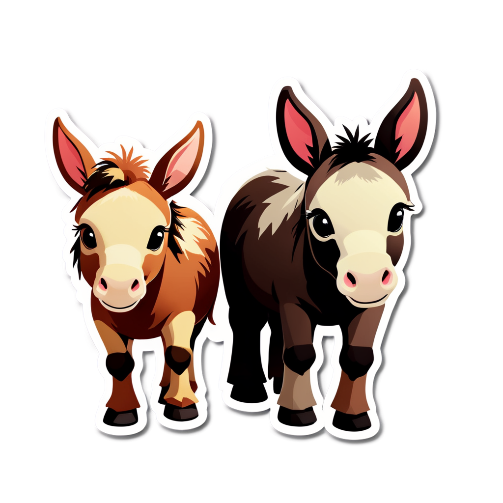 Mules Sticker Ideas