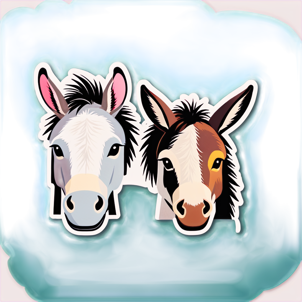 Mules Sticker Ideas