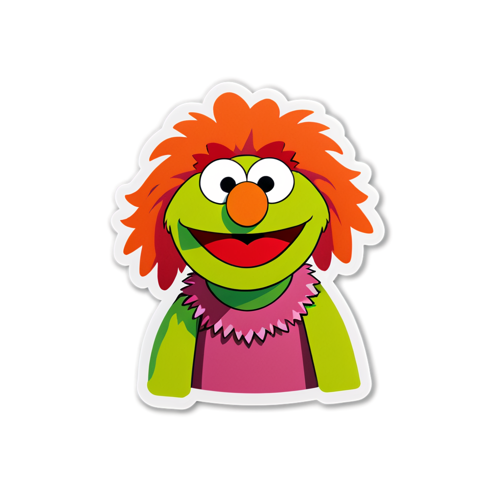 Muppet Sticker Ideas