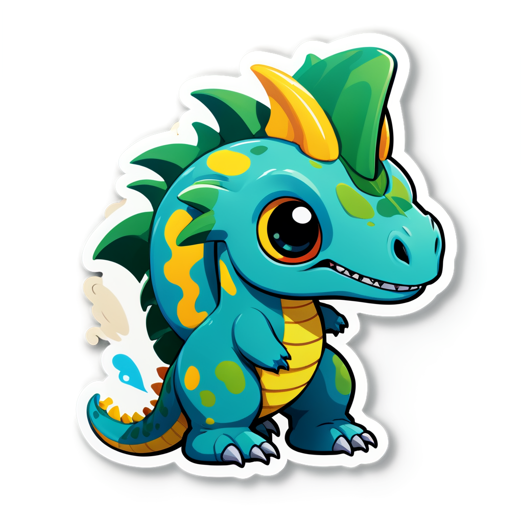 Cute Mythosaur Sticker