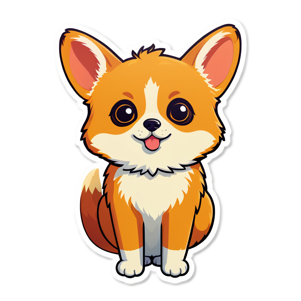 Cute Napoca Sticker