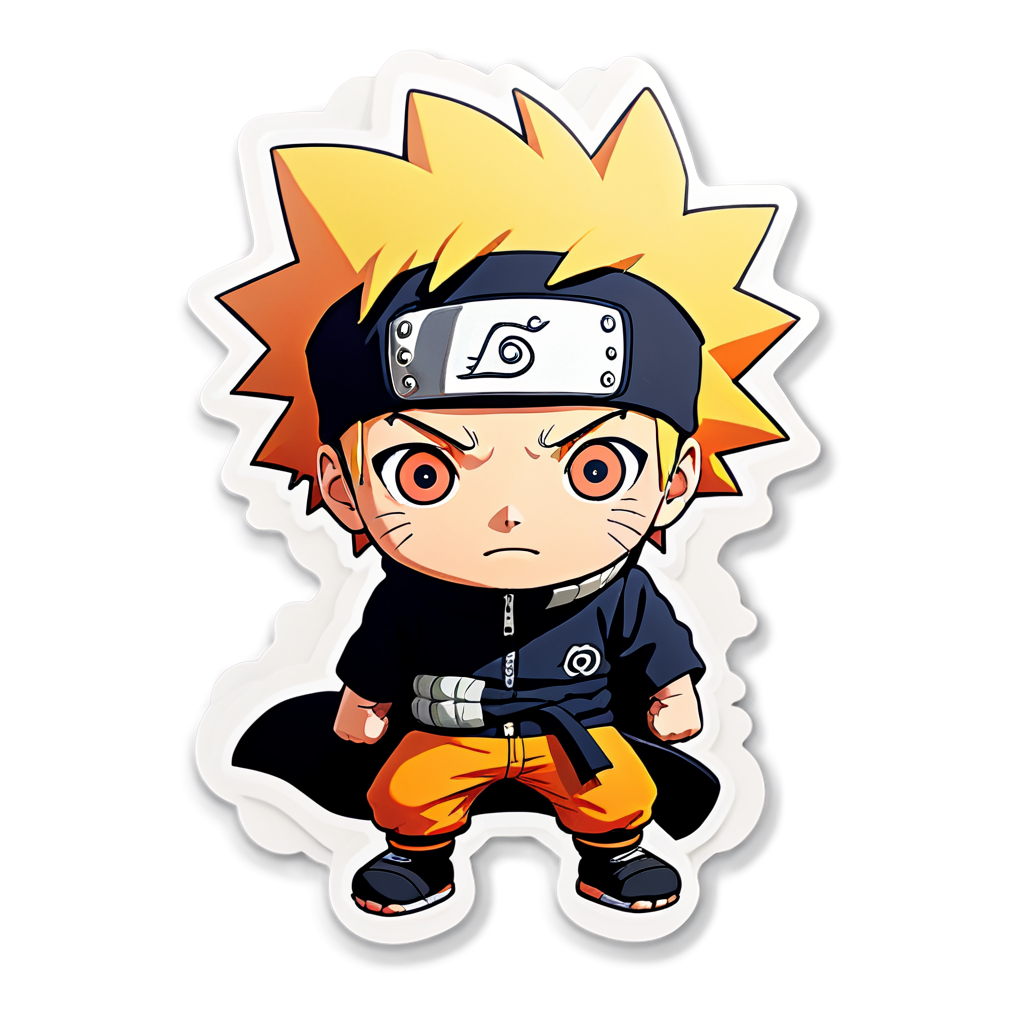 Cute Naruto Sticker