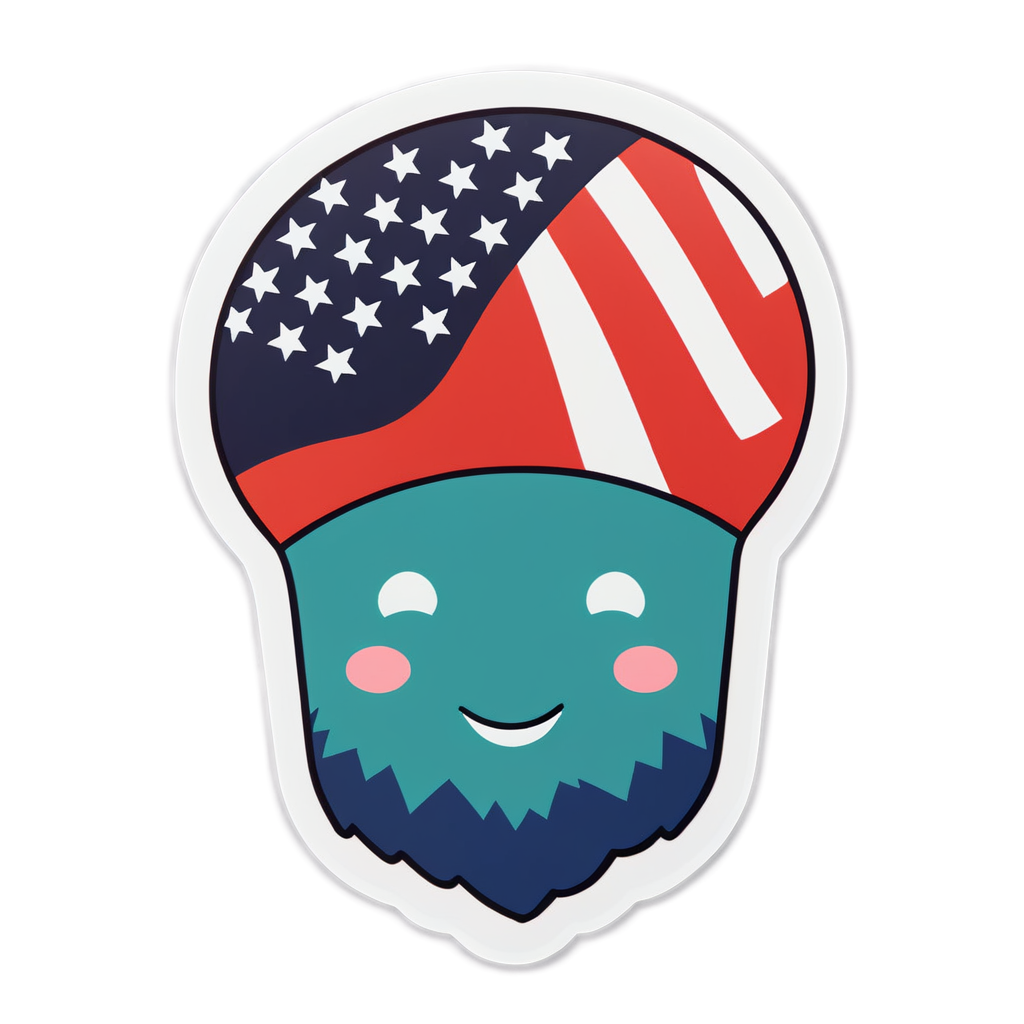 Cute Nation Sticker