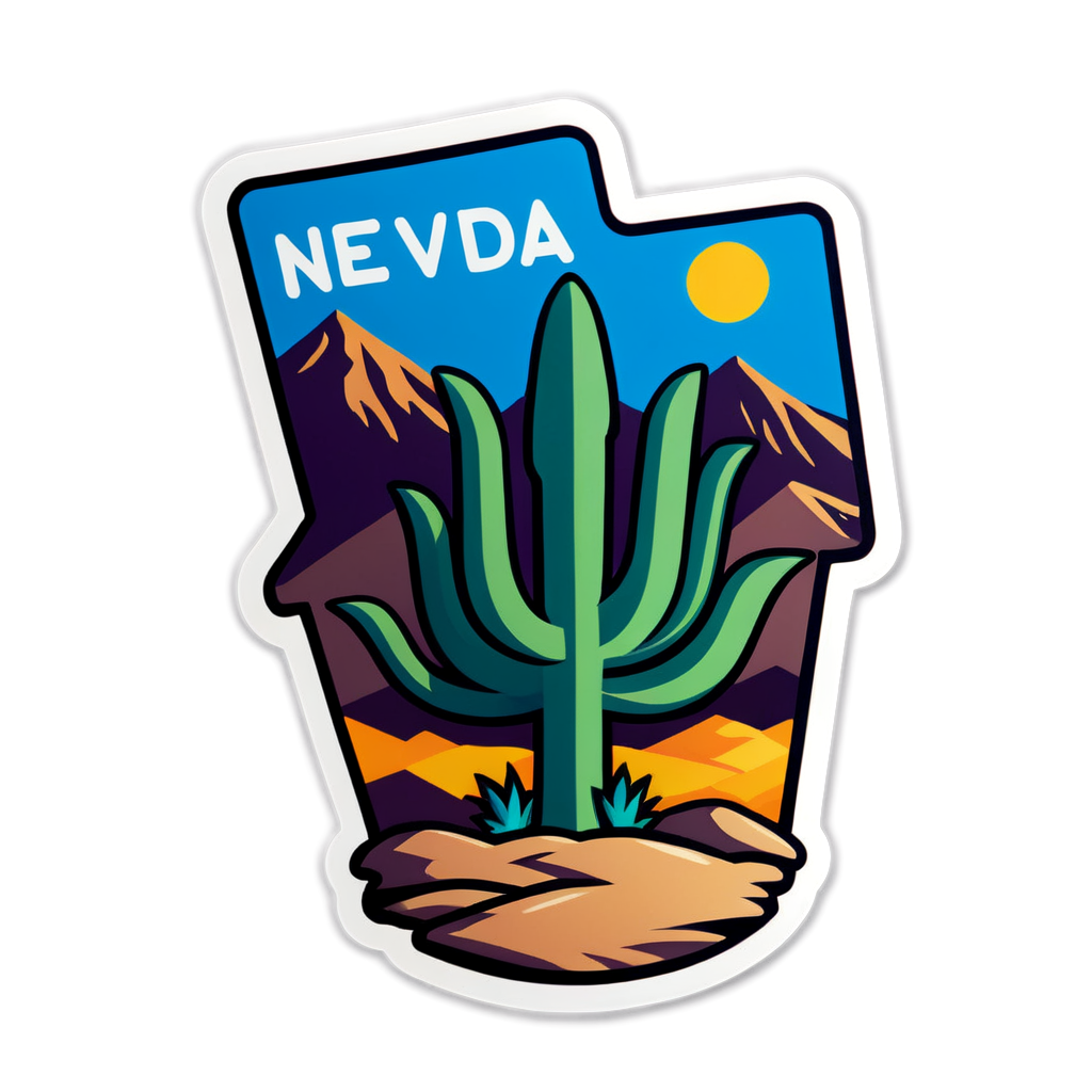 Cute Nevada Sticker