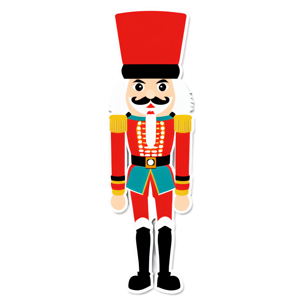 Nutcracker Sticker Kit