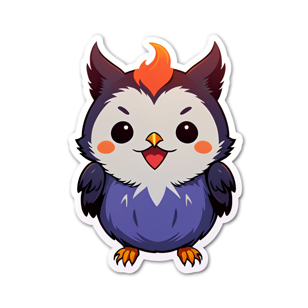 Cute Omens Sticker