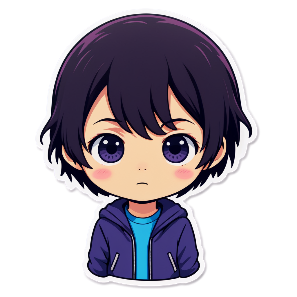 Cute Omori Sticker