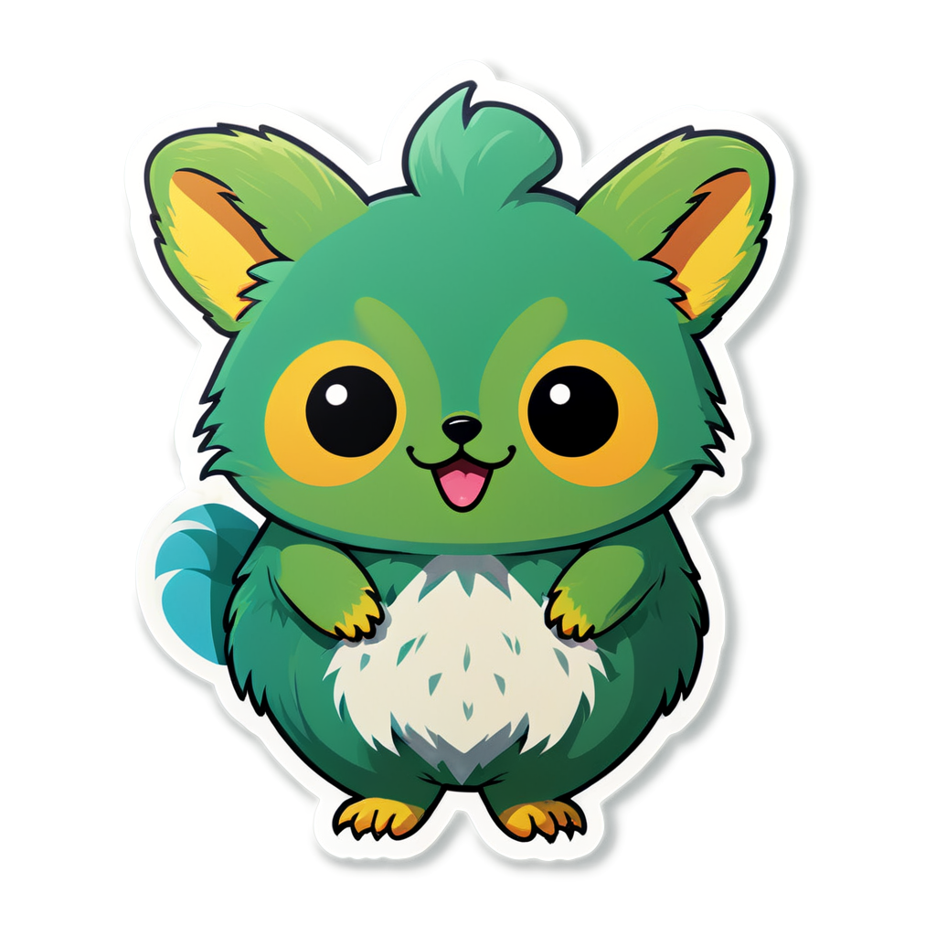 Cute Orajet Sticker