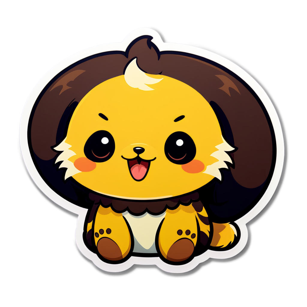 Cute Orajet Sticker